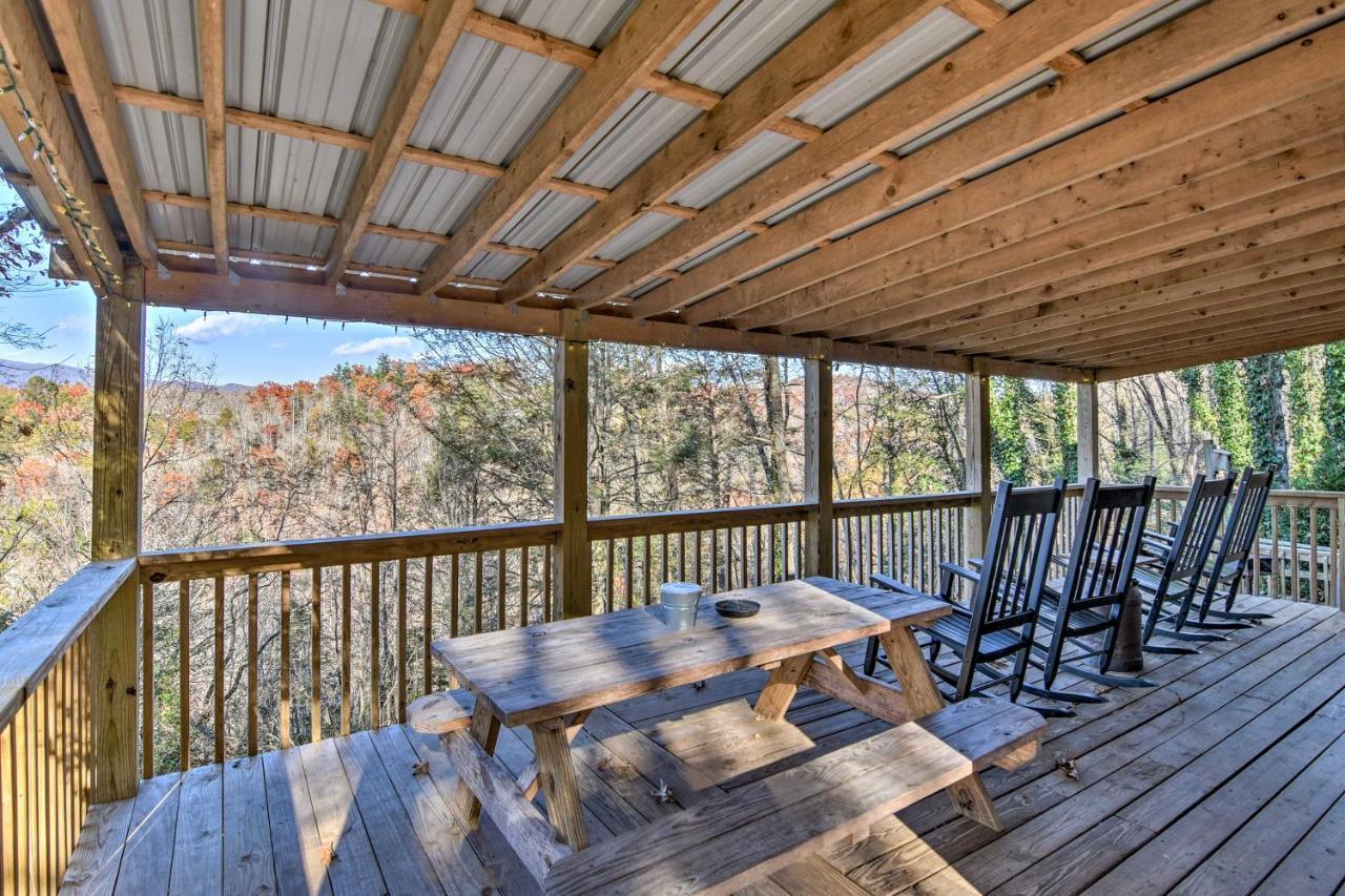 Natures Retreat With Hot Tub 7 Mi To Bryson City Whittier Esterno foto