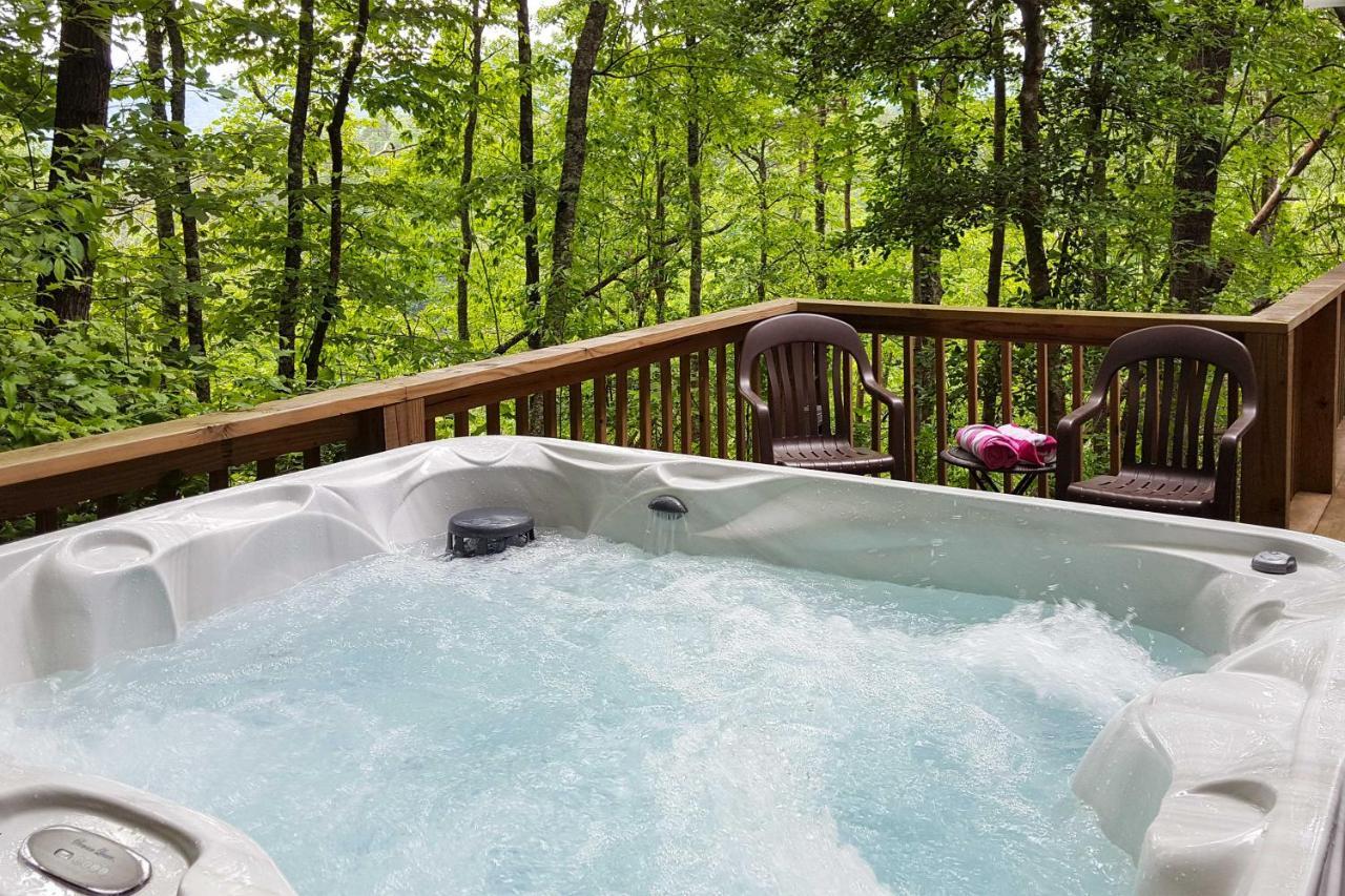 Natures Retreat With Hot Tub 7 Mi To Bryson City Whittier Esterno foto