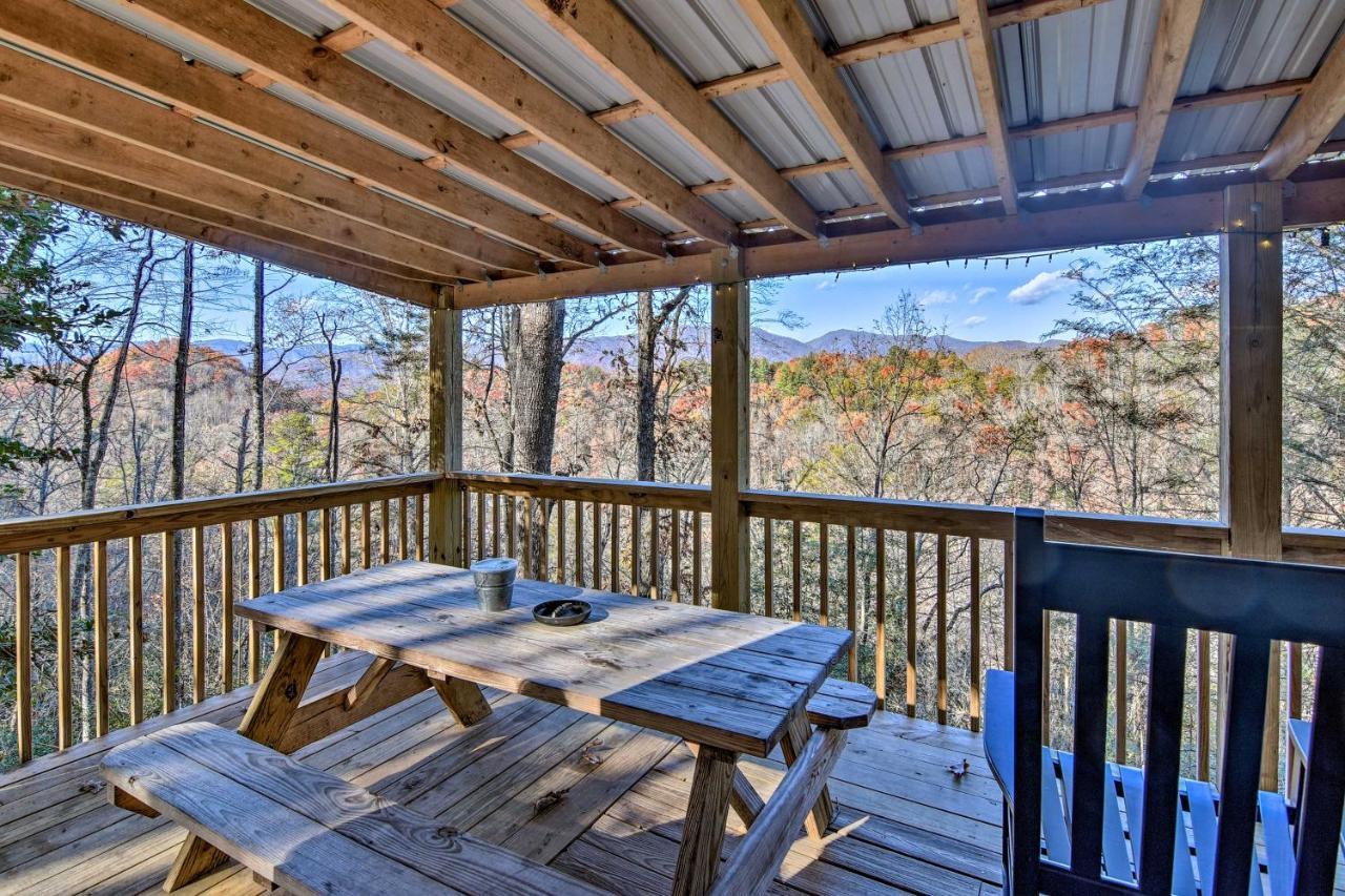 Natures Retreat With Hot Tub 7 Mi To Bryson City Whittier Esterno foto