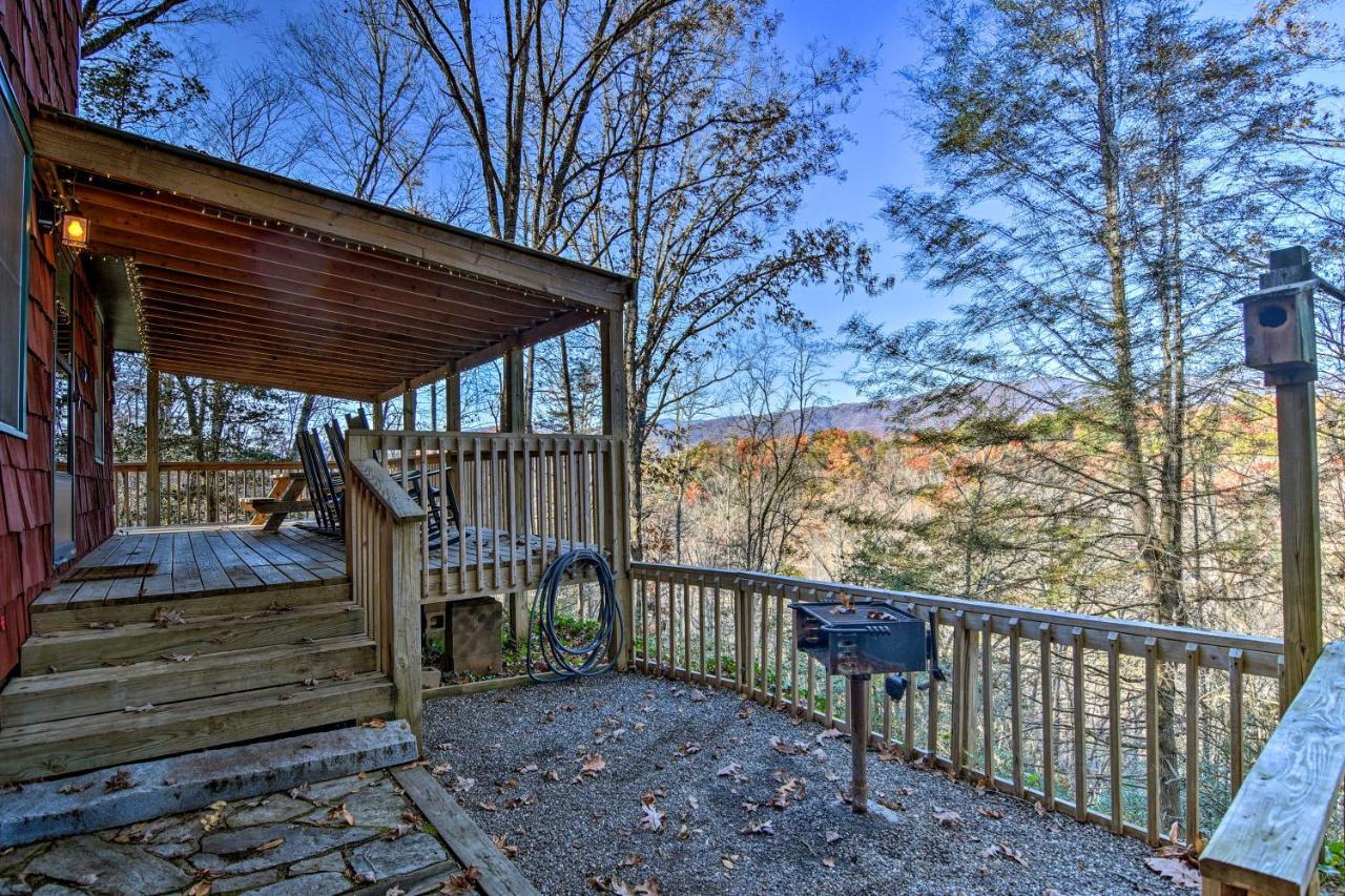 Natures Retreat With Hot Tub 7 Mi To Bryson City Whittier Esterno foto
