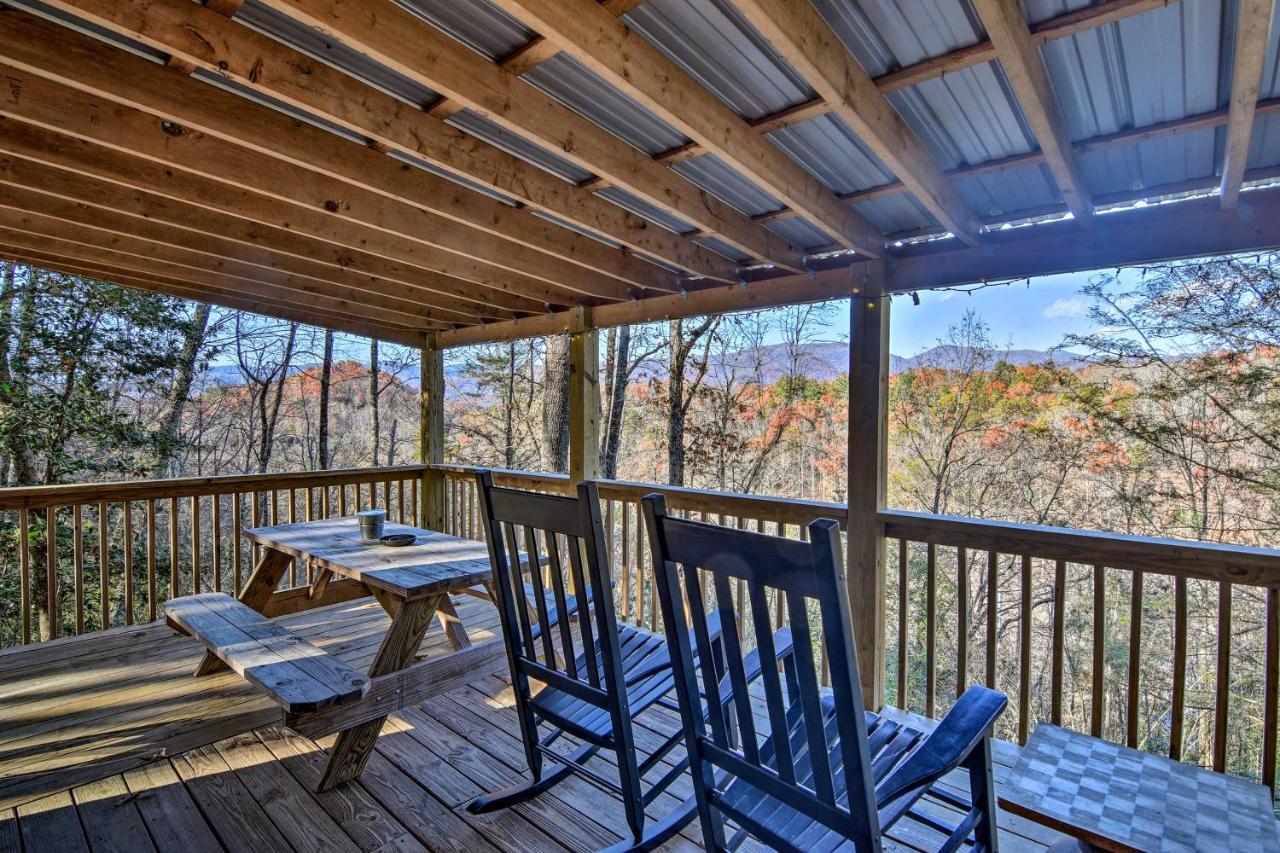 Natures Retreat With Hot Tub 7 Mi To Bryson City Whittier Esterno foto